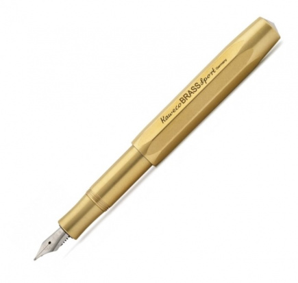 Ручка перьевая BRASS Sport BB 1.3мм цвет корпуса латунный
